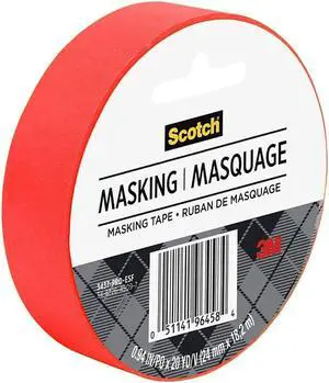 Scotch Expressions Masking Tape .94" x 20 yds. Red (3437-PRD) 200578