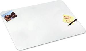 Artistic Clear Desk Pad with Microban 19 x 24 Plastic 7050