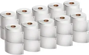 Dymo Labels LabelWriter 6"Wx4"H 20 RL/PK White 2050829