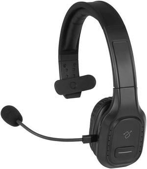 Aluratek Wireless Mono Headset Over-the-Head Black (ABHM100F)