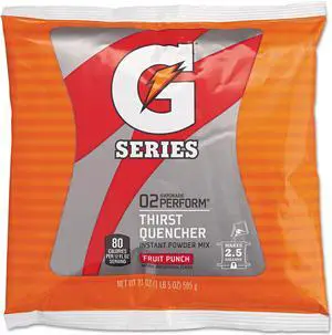 Gatorade G2 Low Calorie Powdered Drink Mix Fruit Punch 21oz Packet 32/Carton 33691