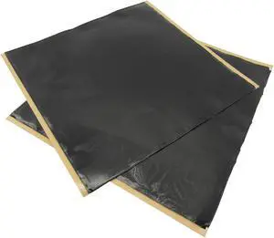 HushMat Bulk Sound-Damping Kit with Stealth Black Foil 58 sq. ft. Black (10500)