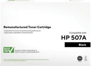 HITOUCH BUSINESS SERVICES  Black Standard Yield Toner Cartridge Replacement for HP 507A TRCE400A