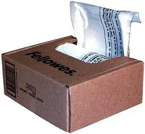 Fellowes Shredder Bags 7 Gal. 100/Box (36052) 464202
