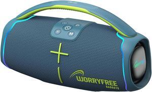 Worryfree Gadgets Wireless Bluetooth Party Speaker Water Resistant Blue (WH61-BLU)