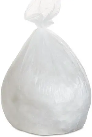 GENERAL SUPPLY High-Density Can Liner 43 x 46 56gal 13 Mic Natural 20 Bags/RL 10