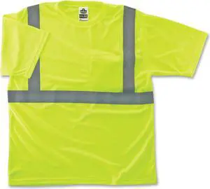 Class 2 Reflective T-Shirt Small Lime