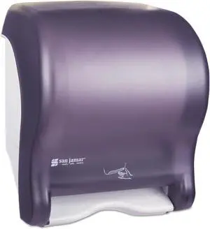 San Jamar - SAN T8400TBK - Smart Essence Electronic Roll Towel Dispenser, 14.4hx11.8wx9.1d, Black, Plastic