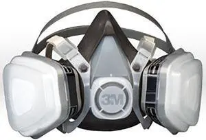 3M 53P71 Half Facepiece Disposable Respirator NIOSH Organic Vapor P95 Large