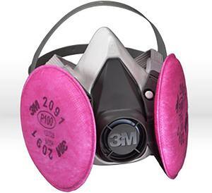 3M 6000 Series Half Facepiece Respirator Medium 5113107002