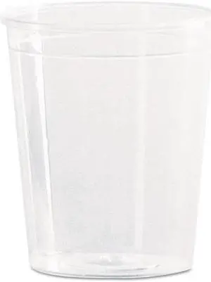 C-Comet Shot Plas Portion Cup 2Oz Cle 50/50