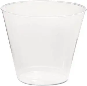 C-Comet Sqt Tumbler 5Oz Rigid Pls Cle 20/50