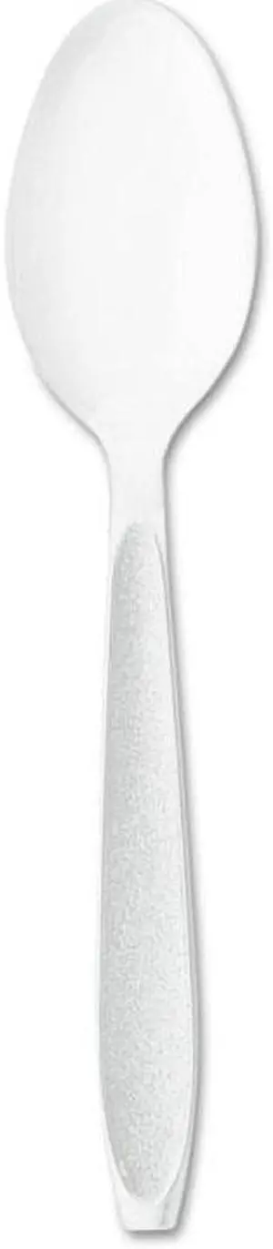 SOLO CUP COMPANY HSWT-0007 Disposable Teaspoon White, Impress, Pk1000