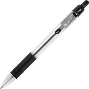 Z-Grip Retractable Ballpoint Pen 1.0Mm 18/Pkg-Black