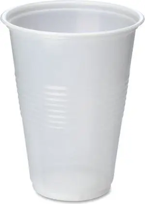 Genuine Joe Translucent Cups 16oz. 20BG/CT Clear 10501