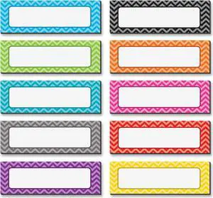 Teacher Created Resources Accents 4-1/2"Wx1-1/2"Lx1/10"H 20 EA/PK MI 77204