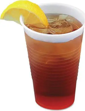 Boardwalk Translucent Plastic Cold Cups 7oz 100/Pack TRANSCUP7PK