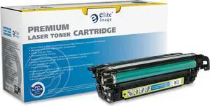 Elite ufactured Toner Cartridge Replacement for HP 654A, Yellow 76183