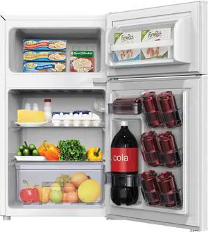 Avanti 3.1 CU. FT. 3.1 CF Two Door Counterhigh Refrigerator - White White RA31B0W