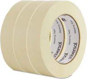 Universal General Purpose Masking Tape 24mm x 54.8m 3" Core 3/Pack 51301