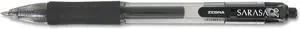 Zebra Sarasa Retractable Gel Pen Black Ink Medium Dozen 46810