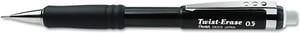 Pentel Twist-Erase III Mechanical Pencil 0.5 mm Black Barrel QE515A