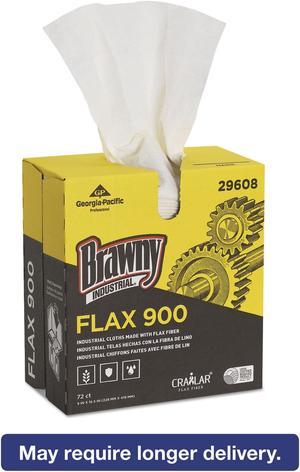 Georgia Pacific - 29608 - Dry Wipe, Brawny Professional F900, 9 x 16-1/2, Number of Sheets 72, White, PK 10