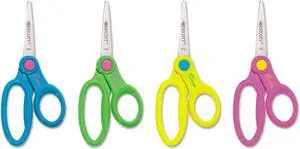 Westcott Kids Scissors With Antimicrobial Protection Assorted Colors 5" Pointed
