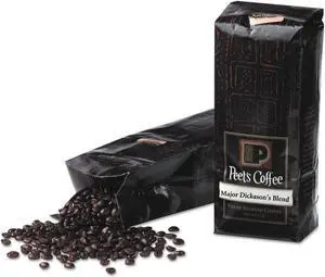 Peet's Coffee & Tea Bulk Coffee Major Dickason's Blend Whole Bean 1 lb Bag 500705