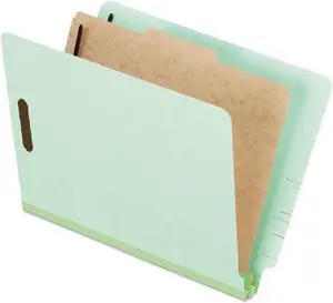 Pendaflex Pressboard End Tab Classification Folders Letter 1 Divider/4-Section