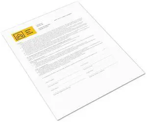 Xerox Bold Digital Carbonless Paper 8 1/2 x 11 Coated Front/Back White 500 Sheets 3R12435