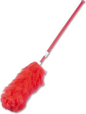 Boardwalk Lambswool Extendable Duster Plastic Handle Extends 35" to 48" Assorted Colors L3850