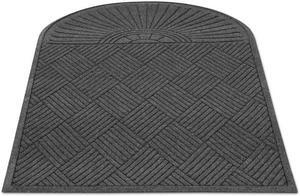 Guardian EcoGuard Diamond Floor Mat Single Fan 36 x 72 Charcoal EGDSF030604