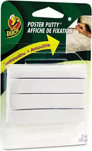Duck Poster Putty Removable/Reusable Nontoxic 2 oz/Pack PTY2