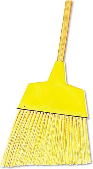 Boardwalk Angler Broom Plastic Bristles 53" Wood Handle Yellow 12/Carton 932ACT Boardwalk Angler Broom Plastic Bristles 53" Wood Handle Yellow 12/Carton 932ACT