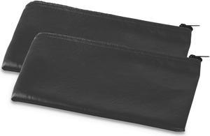 Zippered Wallets/Cases, 11w x 6h, Black, 2/PK 69021