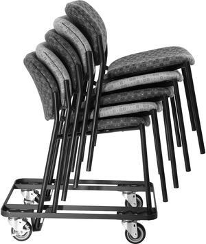 Lorell Stacking Dolly for 4-Leg Stack Chairs