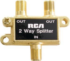 RCA 2-Way Coaxial Splitter VH47R