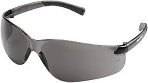 Bearkat® Protective Eyewear, Gray Polycarbonate Lense, Anti-Fog, Gray Frame