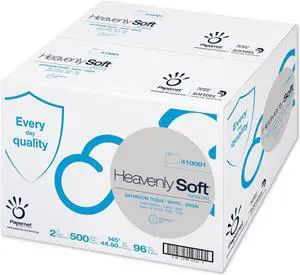 Papernet Heavenly Soft Toilet Tissue Septic Safe 2-Ply White. 4.1 x 146 ft