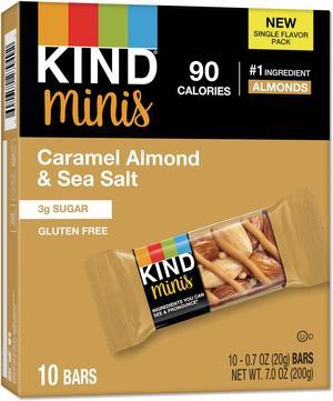 Minis Caramel Almond NutsSea Salt 07 oz 10Pack 27960