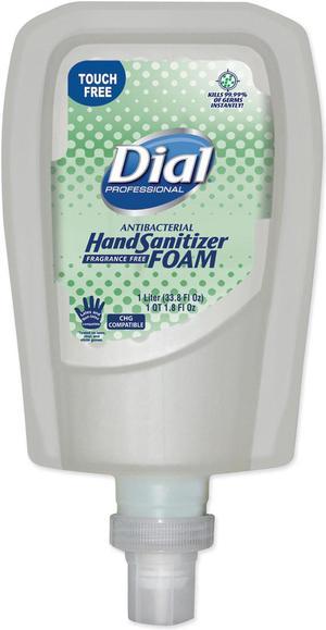Dial Antimicrobial Foaming Hand Sanitizer Touch-Free Disp Refill 1000 mL 16694EA