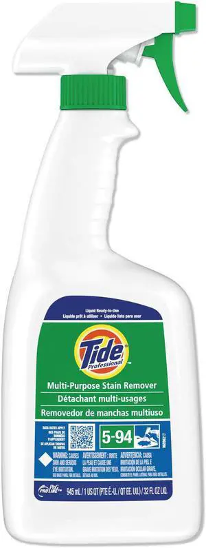 Tide Professional Multi Purpose Stain Remover 32 oz Trigger Spray Bottle 9/Carton 48147