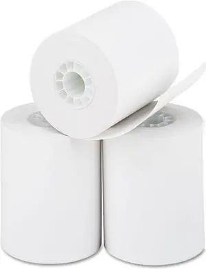Iconex Direct Thermal Printing Thermal Paper Rolls 2.25" x 85 ft White 3/Pack