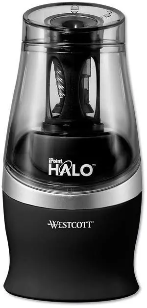 Westcott Colored Pencil Non-Stick Electric Sharpener Electric 3.5wx3.5dx6.75h