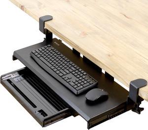 Mobo MECS-BLK-001 Chair Mount Ergo Keyboard and Mouse Tray System 