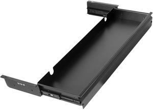 VIVO Black Extra Large 33 inch Under Desk Pull Out Storage Drawer for Desk