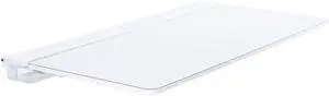 VIVO White 60" x 30" Concealed Cable Table Top w/ Pad for Standing Desk Frames
