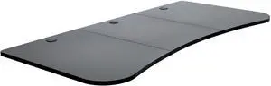 VIVO Black Carbon Fiber 63" x 32" Table Top for Adjustable Standing Desk Frames