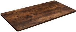 VIVO Vintage Brown 43 x 24 inch Universal Solid One-Piece Table Top for Standard & Sit Stand Desk Frames (DESK-TOP43N)